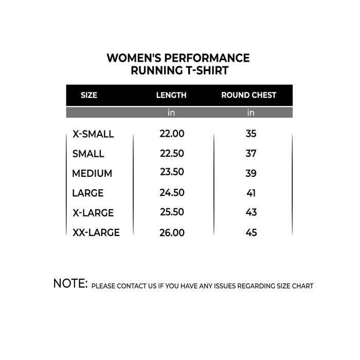 Women's Performance Running T-Shirt