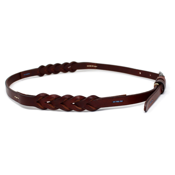 Women's Thin Braided Belt