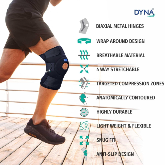 Wrap Around Hinged Knee Brace | DYNA