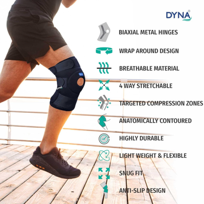 Wrap Around Hinged Knee Brace | DYNA