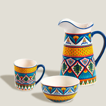 Yellow Morocco Ceramic Mug