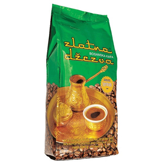 Zlatna Dzezva Turkish Coffee 500g (Vispak) - MezeHub